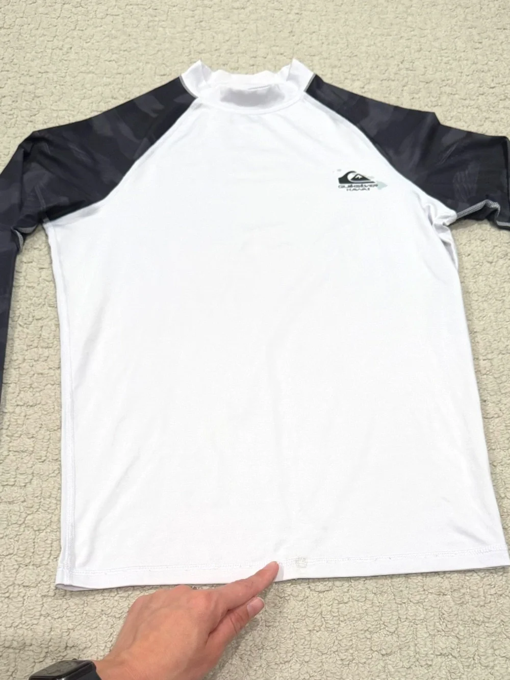 Men's Quiksilver Hawaii Long Sleeve Rash Guard Size Medium